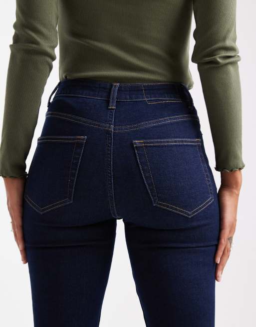 Miss Selfridge flare jean in indigo wash