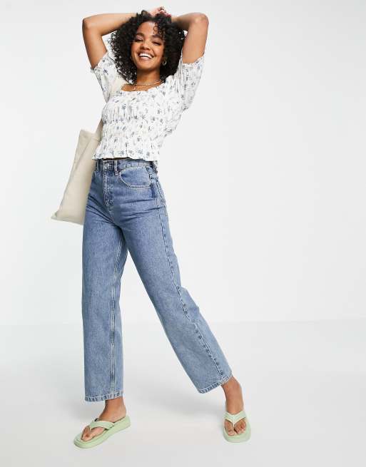 H&m on sale milkmaid top