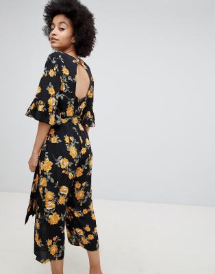 asos floral jumpsuit