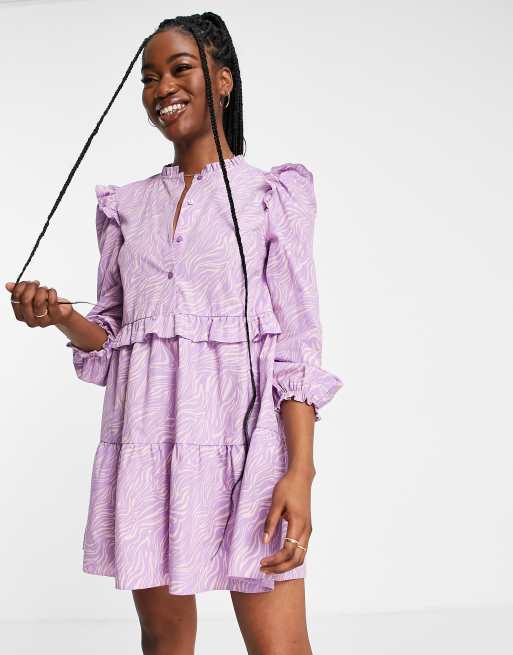 Frill shirt dress hotsell