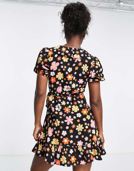 Miss daisy wrap outlet dress