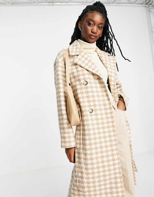 Miss Selfridge - Geruite jas met overslag en pied-de-poule , 3 van 4