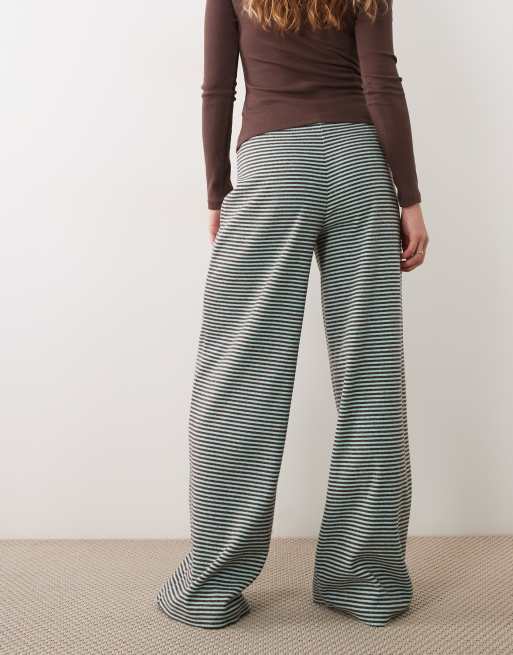 Miss Selfridge gestreifte Wide-Leg-Hose, 3 von 5