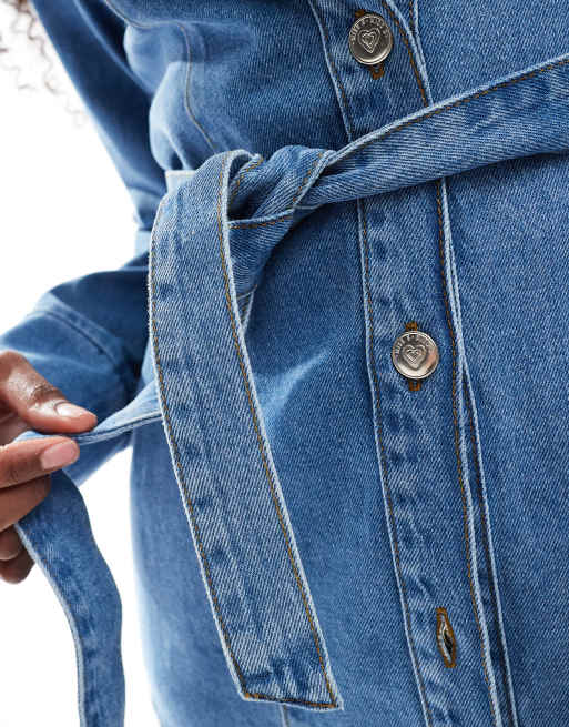 Springfield Giacca di jeans - blue/blu