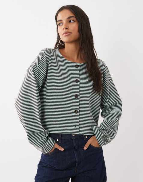Miss Selfridge gilet à rayures - view 1