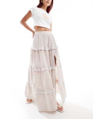 Hirigin Pigiama da donna 2 pezzi Set camicia a maniche lunghe scozzese con lacci sul davanti e pantaloni elastici per loungewear morbido streetwear  200000345