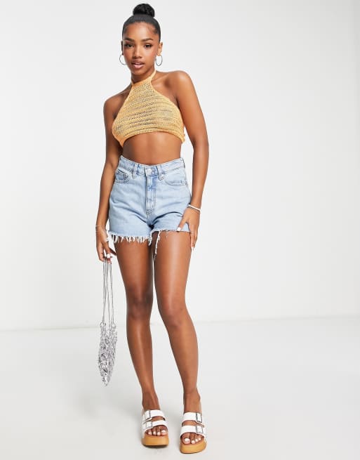 Hollister on sale crochet top