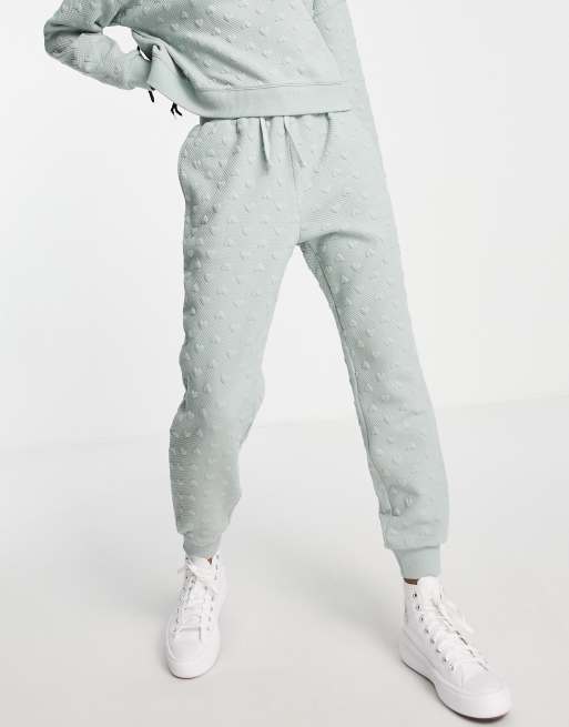 Miss Selfridge Heart Jacquard Joggers Asos