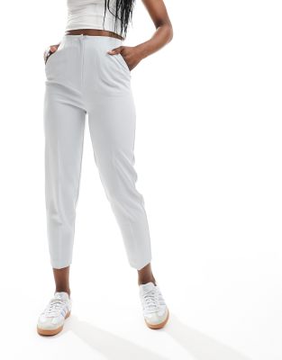 Shop Miss Selfridge high waist cigarette trouser blue Online – Trendy & Affordable Fashion