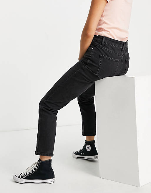 Jeans Miss Selfridge high waist slim leg jean in black 