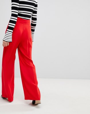 miss selfridge flared trousers