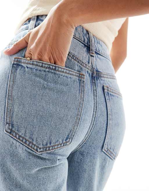 Miss Selfridge – Jasnoniebieskie jeansy z prostymi nogawkami, 2 z 5