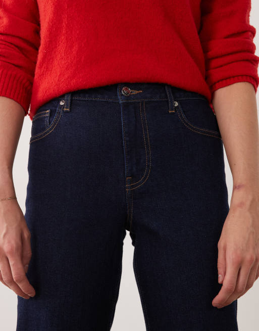 Miss Selfridge jean droit taille mi-haute indigo, 4 de 5
