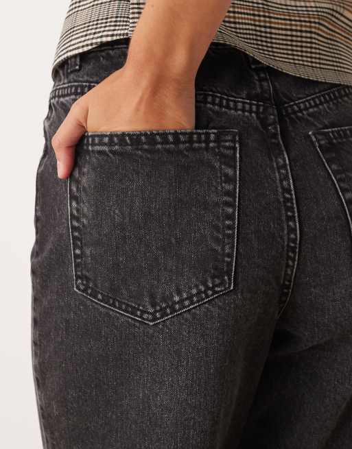 Miss Selfridge - Jean mom - Noir délavé, 5 de 5