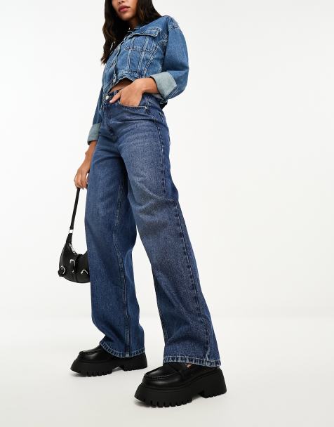 Miss Selfridge - Jeans ampi lavaggio indaco - view 1