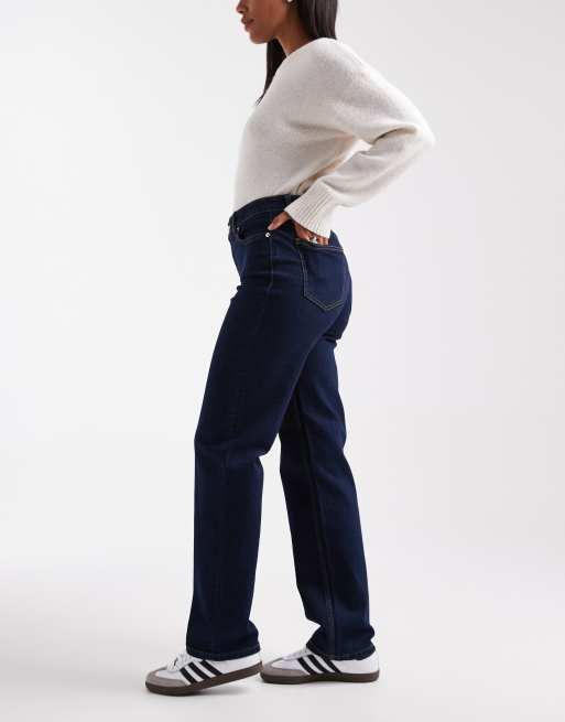 Miss Selfridge – Jeansy z prostymi nogawkami w kolorze indygo, 3 z 5