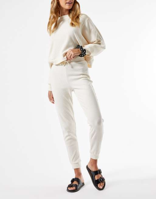 Miss Selfridge - Ensemble côtelé - Crème, 3 de 3