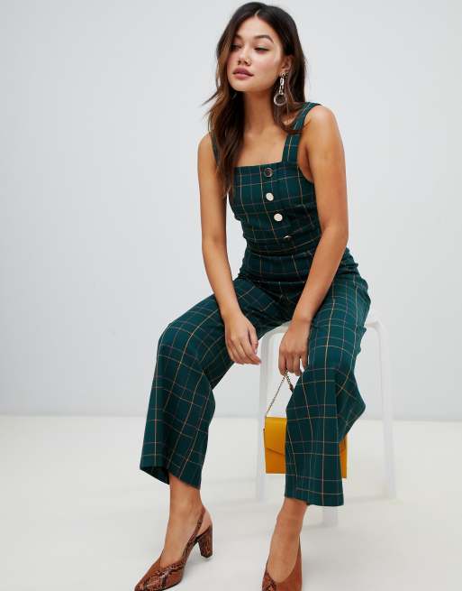 Miss selfridge sale check jumpsuit