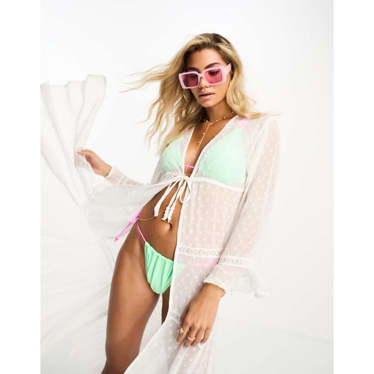 Kimono pizzo clearance mare