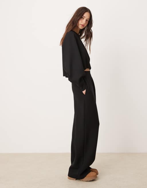 Miss Selfridge – Krótka bluza z materiału typu nurek, 2 z 4