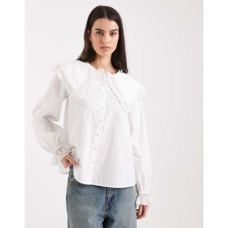 mamemiso。LACE COLLAR BLOUSE 209028183-1-white?$n_750w$&wid