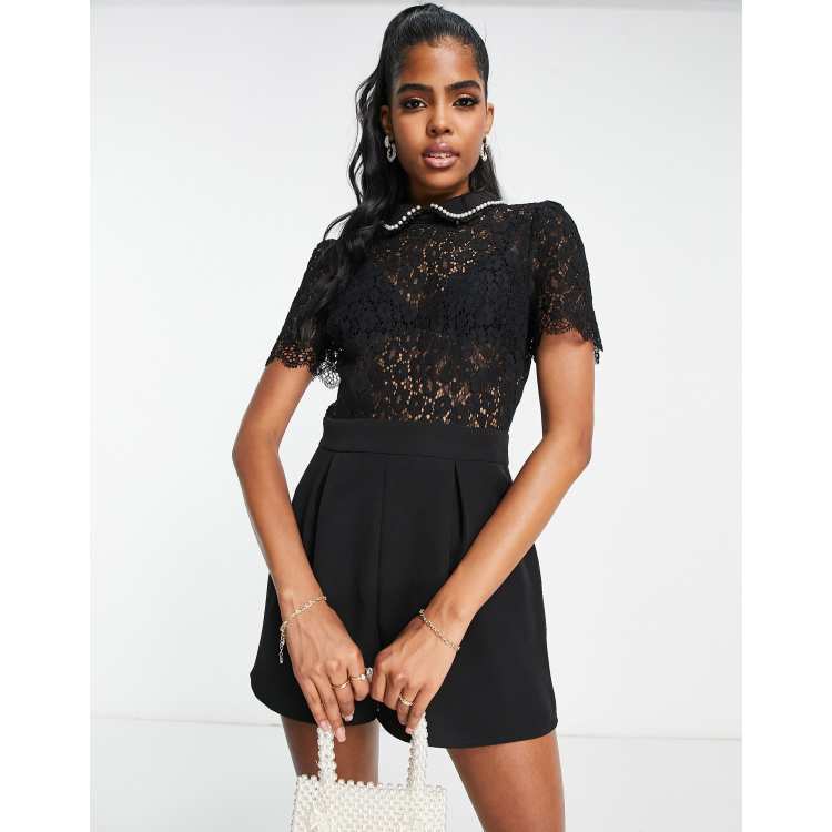 SHEER JACQUARD TAILORED ROMPERS ブラックMサイズ ZUHAIR MURAD (RARE) Jumpsuit Size: US 8 – Kardashian Kloset