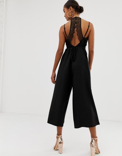 Miss selfridge sales lace jumpsuit