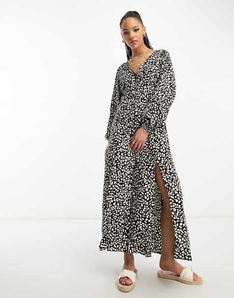 Asos maxi clearance kleider sale