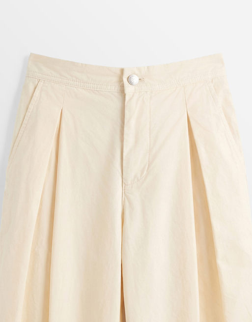 Miss Selfridge – Legere Ballon-Hose in Buttermilchgelb, 8 von 9