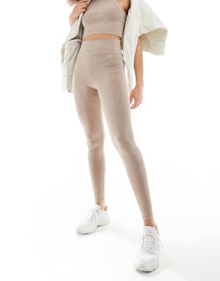 Miss Selfridge - Leggings in Stone, Kombiteil-Neutral