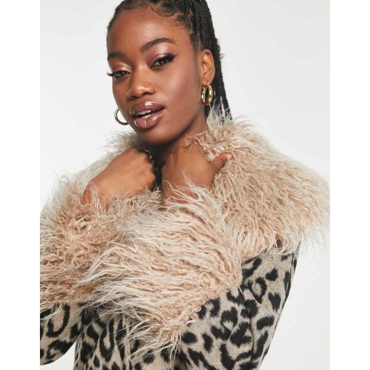 Asos faux clearance fur coat