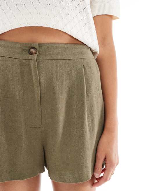 【INCHANT ME】Linen Selvige Half-length Shorts Level 99 Linen Shorts | Anthropologie