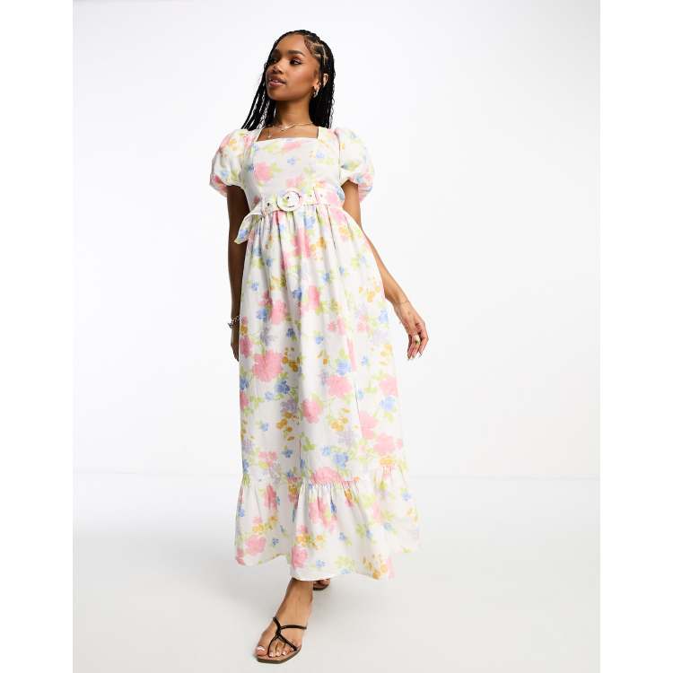 Miss look top floral dress