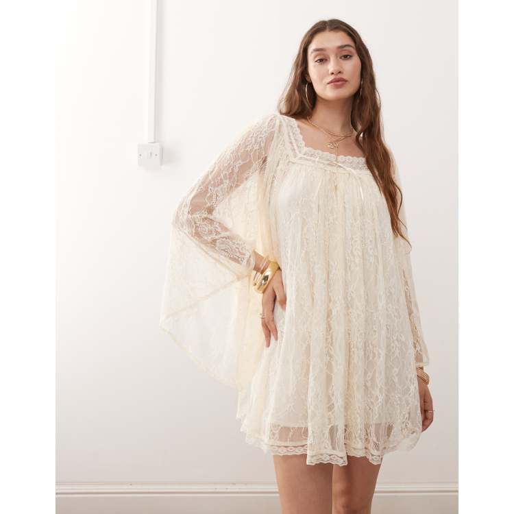 chinese dress ladies Ivory Lace Corset Dress main image 0