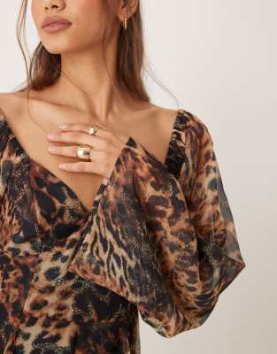 Shop Miss Selfridge Western Long Sleeve Romper In Multi