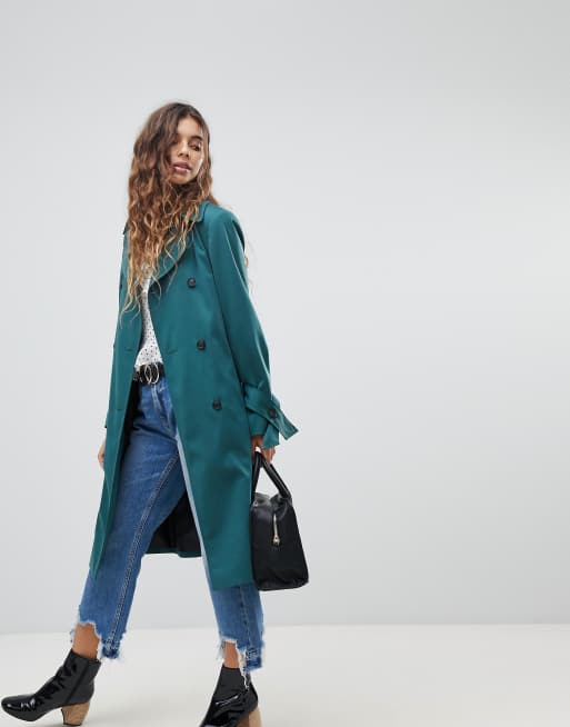 Miss Selfridge Longerline Mac