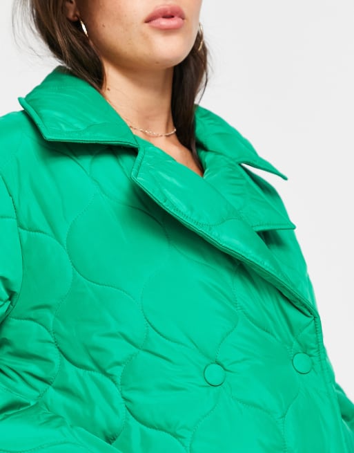 Miss selfridge green outlet coat