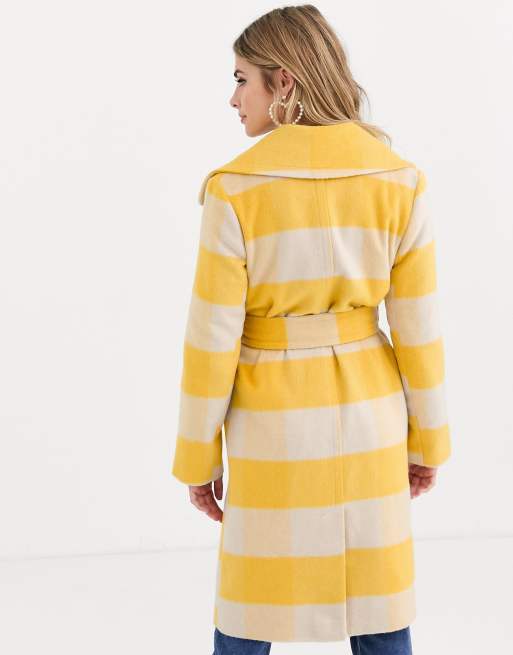 Miss selfridge 2025 yellow coat