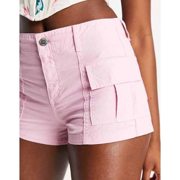 Women's Pink Shorts - Jean, Biker, Soft & High Waisted Shorts - Express