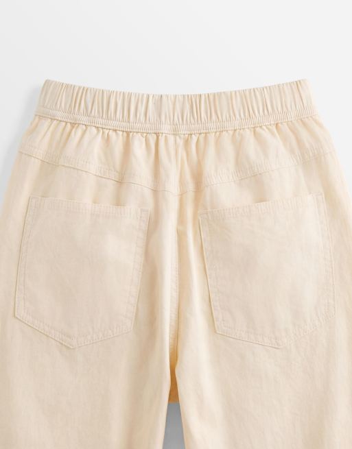 Miss Selfridge – Maślanożółte spodnie o balonowym kroju, 9 z 9