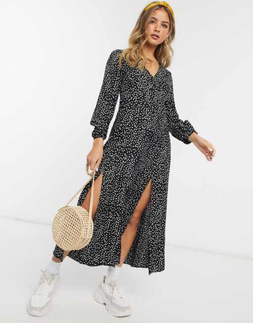 Miss selfridge maxi tea dress sale