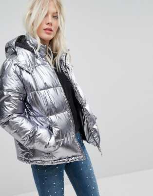 miss selfridge padded jacket