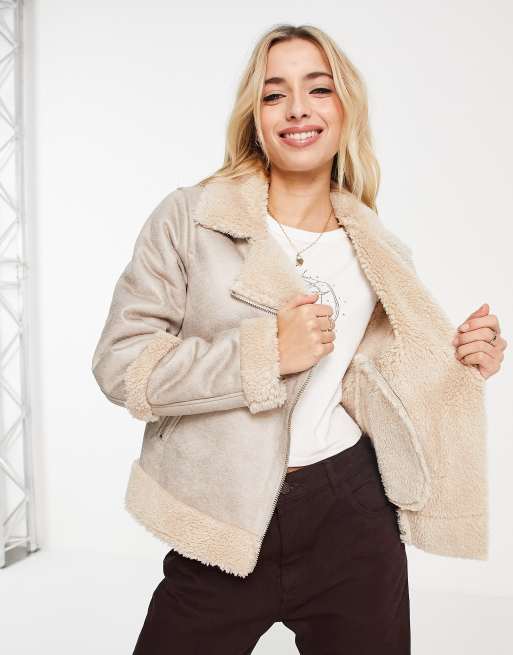 Aviator jacket womens asos best sale