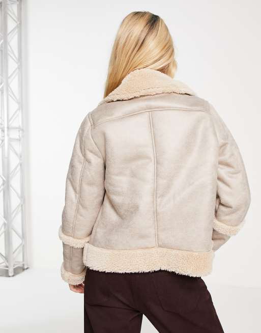 Miss selfridge aviator jacket sale