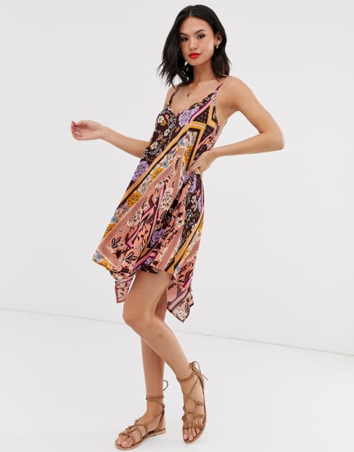 Miss selfridge shop scarf print dress