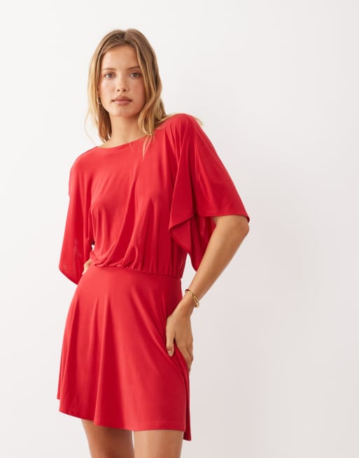 Miss Selfridge mini dress with low cowl back, 2 of 4