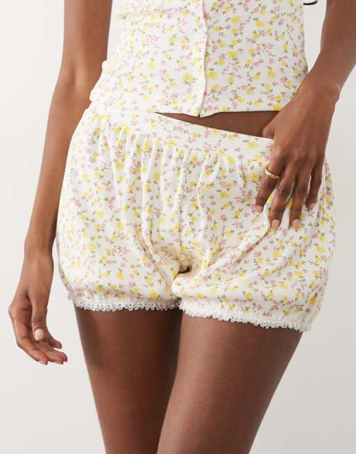 Miss Selfridge - Mini short style bloomer d'ensemble à imprimé fleurs, 3 de 5