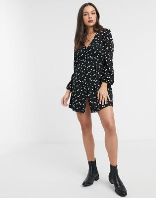 heart tea dress