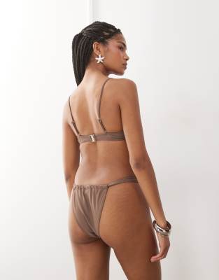 Miss Selfridge Mix And Match Strappy Cup Bikini Top