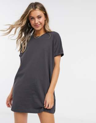 charcoal t shirt dress